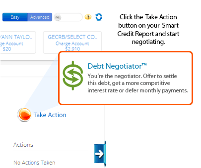 Debt Negotiation, Take Action