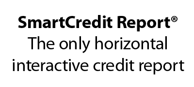 Smart Credit Report®, the only horizontal interactive credit report